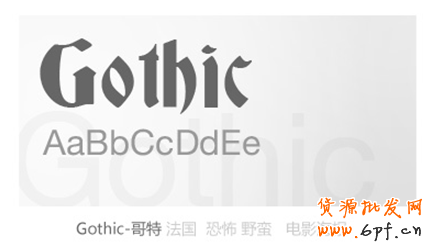 字體設計應該注意字體本身的性格