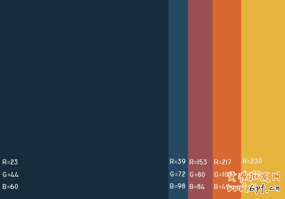 最舒服的顏色搭配值，很有用哦，特別是做設(shè)計(jì)的??！
