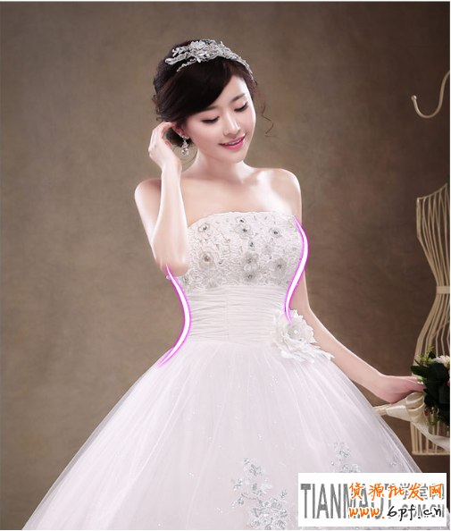 淘寶寶貝裝修讓圖片發光的線條ps做法