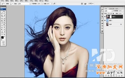 如何使用PS濾鏡來摳取頭發圖片