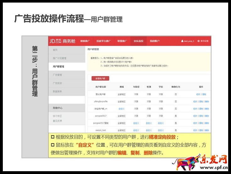 京準通入門指南(一): 京東直投操作