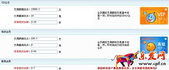 淘寶會員折扣設置 淘寶會員折扣設置