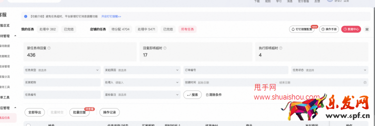 天貓618售后任務